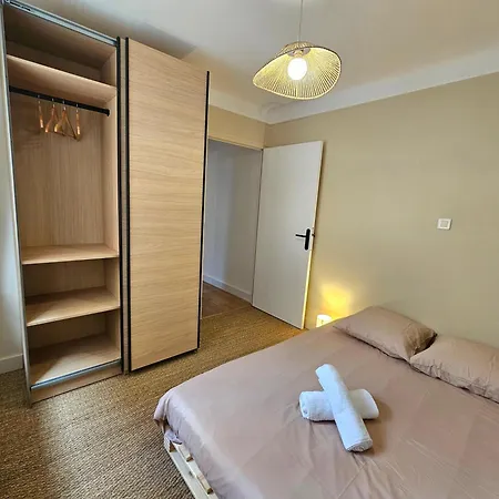 T2 Au Calme, Proche Mer, Ideal Couple Ou Teletravail 아파트