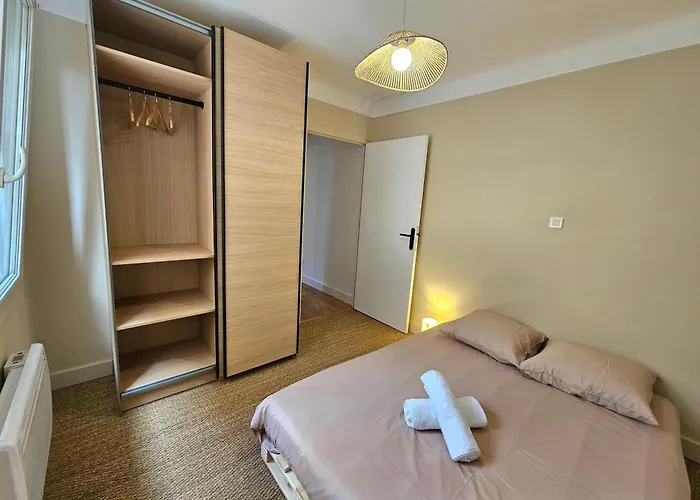 T2 Au Calme, Proche Mer, Ideal Couple Ou Teletravail Apartment
