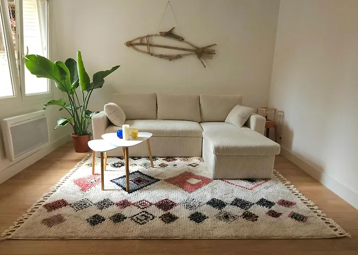 T2 Au Calme, Proche Mer, Ideal Couple Ou Teletravail Apartment